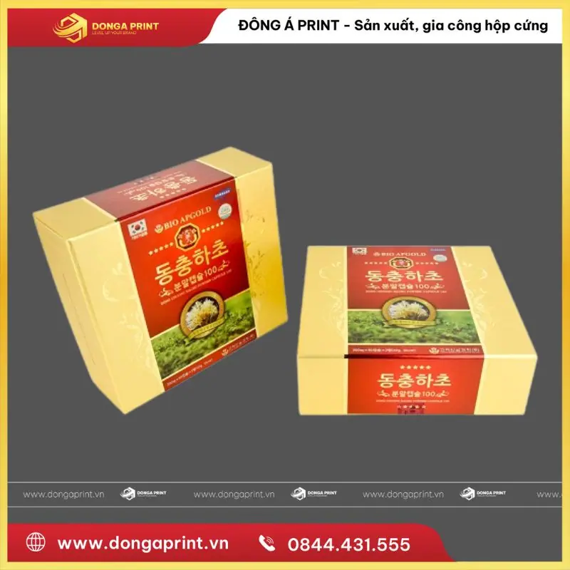 In hộp giấy thuốc Đông y