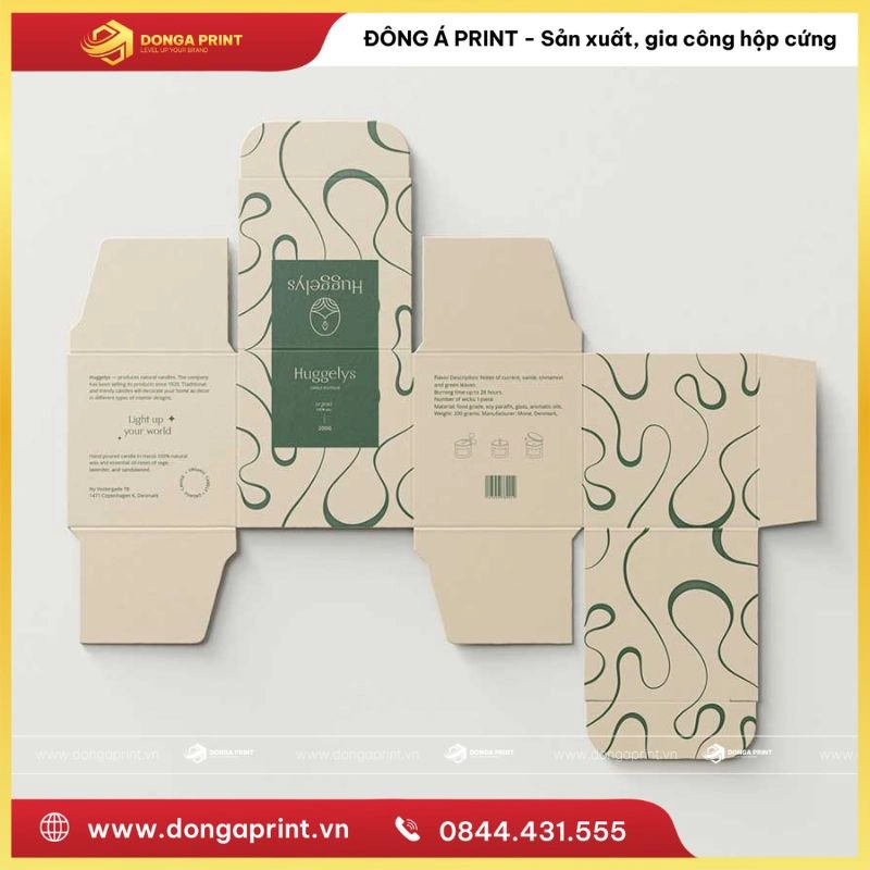 In hộp giấy đựng mỹ phẩm