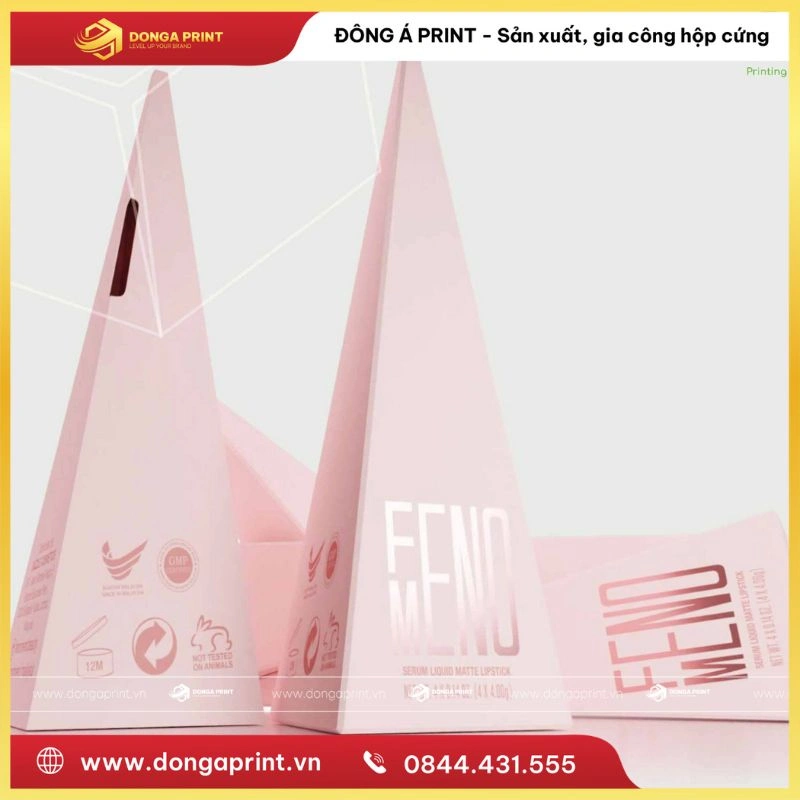 In hộp giấy đựng mỹ phẩm