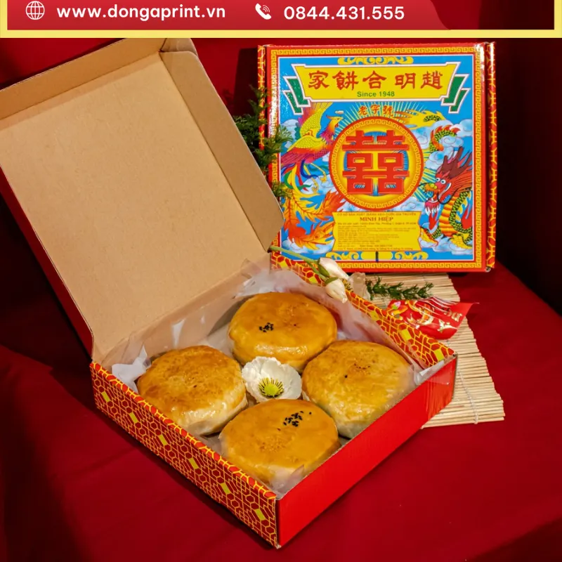 In Hộp Giấy Đựng Bánh Kẹo