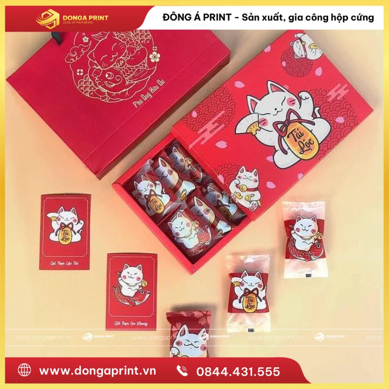 In Hộp Giấy Đựng Bánh Kẹo