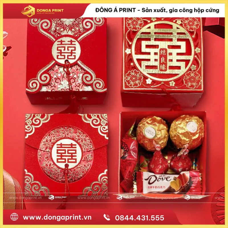 In Hộp Giấy Đựng Bánh Kẹo