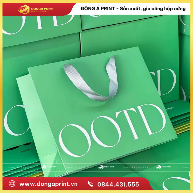In Túi Giấy Cho Shop Thời Trang Cao Cấp, Theo Yêu Cầu