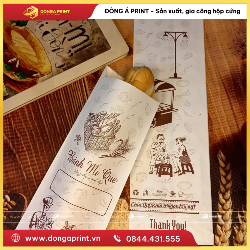 In Túi Giấy Đựng Bánh Mì Giá Rẻ, Chất Lượng, Thiết Kế Đẹp 23 In Túi Giấy Đựng Bánh Mì Giá Rẻ, Chất Lượng, Thiết Kế Đẹp