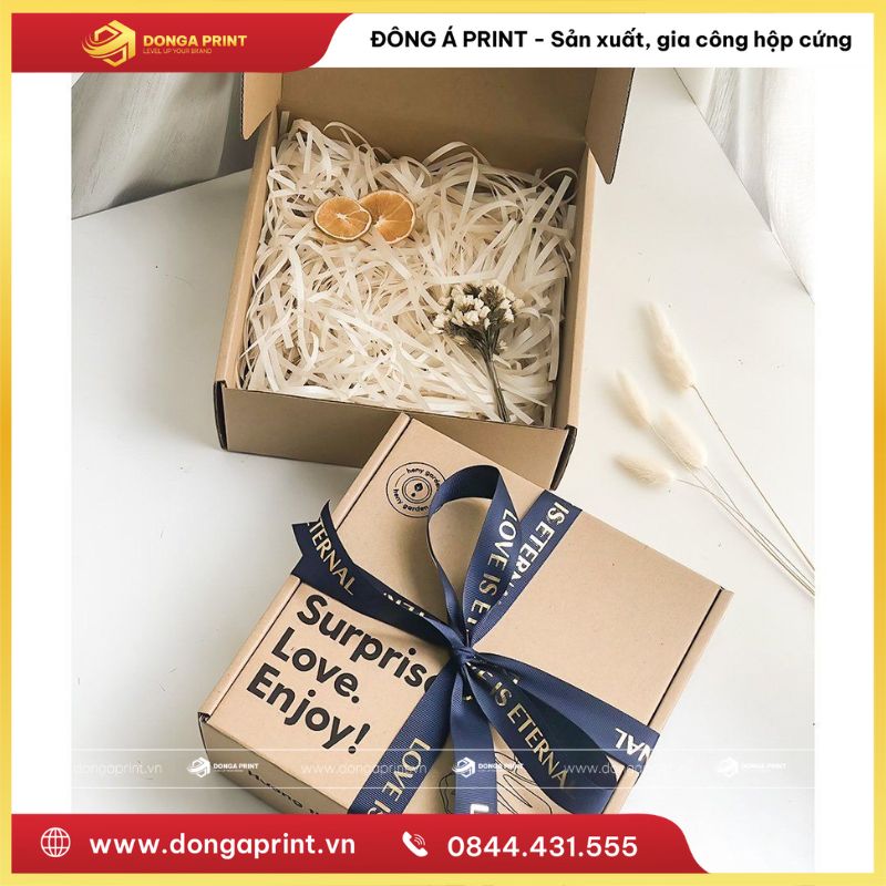 Ứng dụng của hộp Kraft
