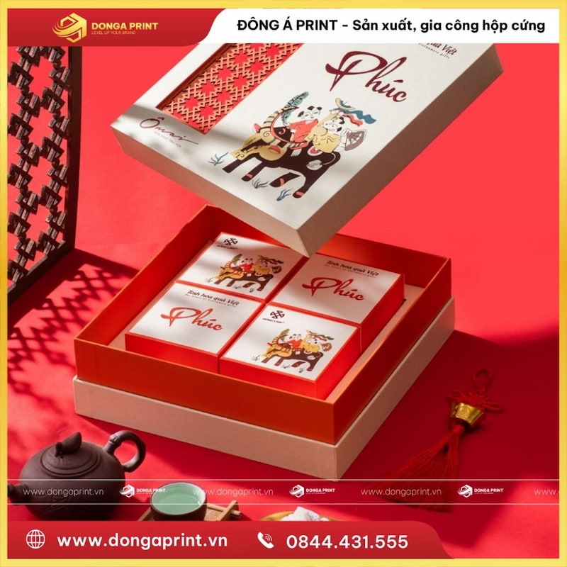 hộp giấy đựng mứt tết