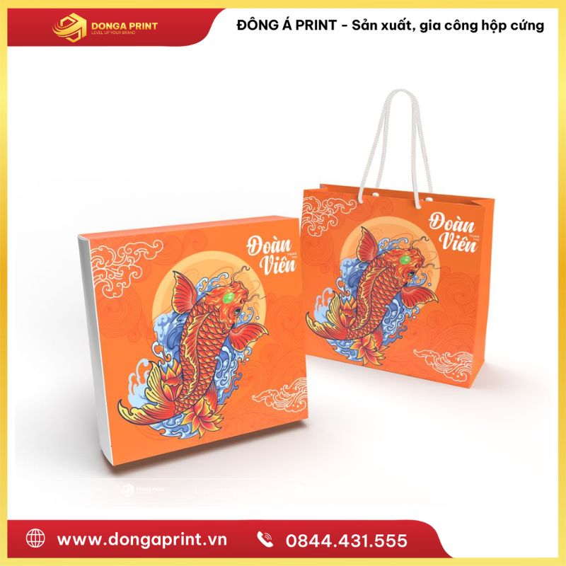 Tiêu chuẩn của hộp giấy đựng bánh kẹo ở Đông Á Print