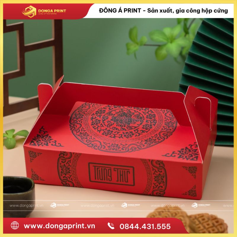 Mẫu hộp giấy đựng bánh kẹo đẹp nhất tại Đông Á Print