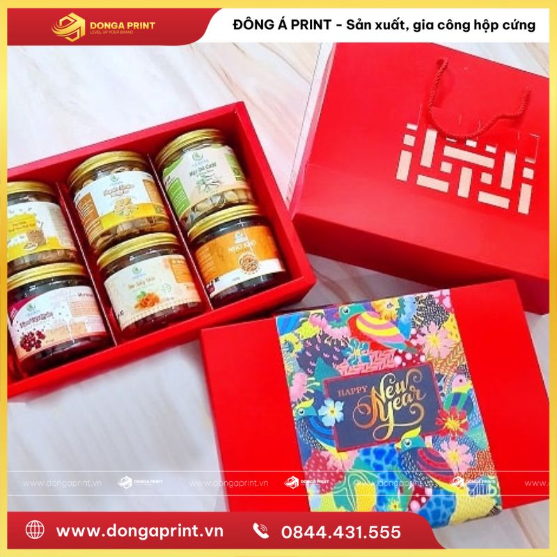 hộp giấy đựng mứt tết