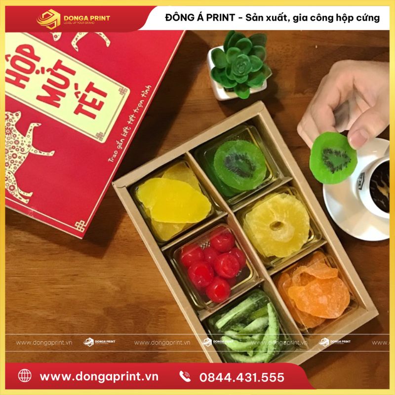 hộp giấy đựng mứt tết
