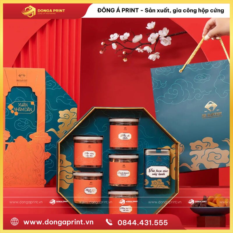 hộp giấy đựng mứt tết