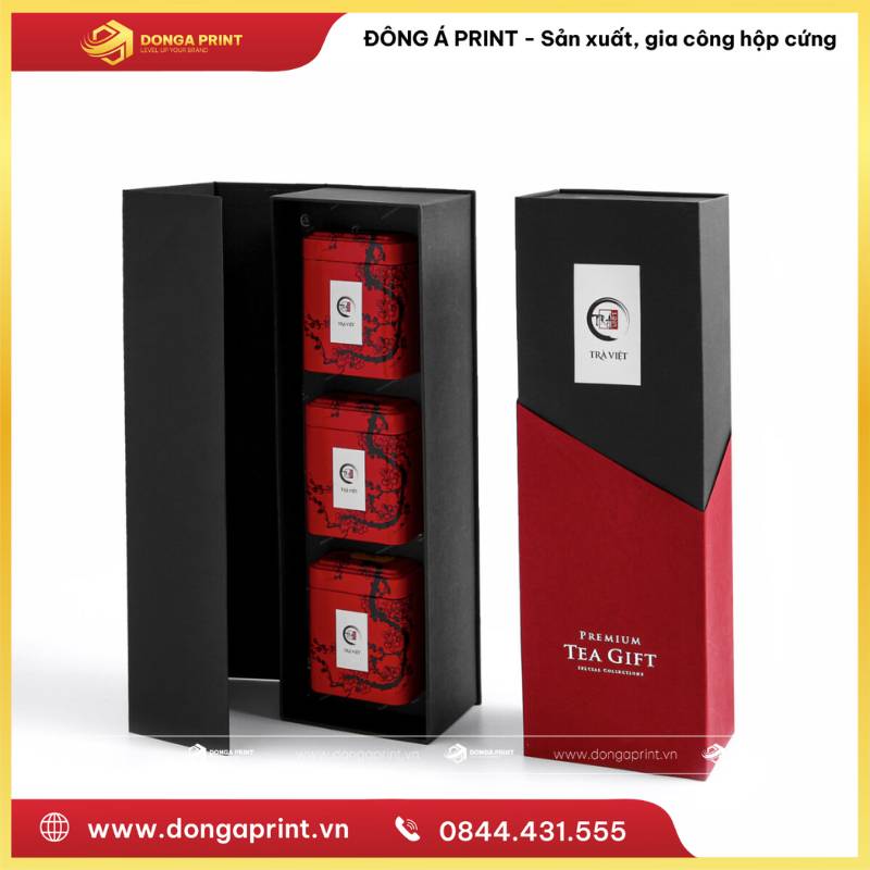 IN HỘP QUÀ TẾT CHO NHÂN VIÊN 4 hộp quà Tết cho nhân viên