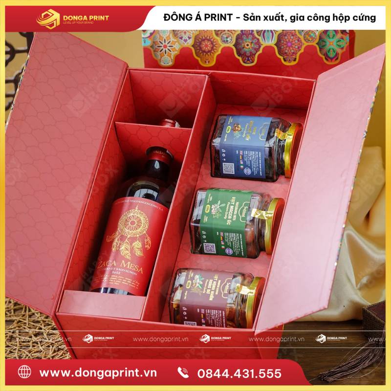 IN HỘP QUÀ TẾT CHO NHÂN VIÊN 5 hộp quà Tết cho nhân viên