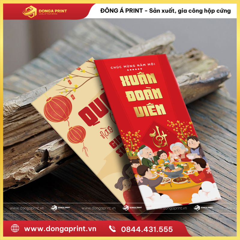 kích thước bao lì xì