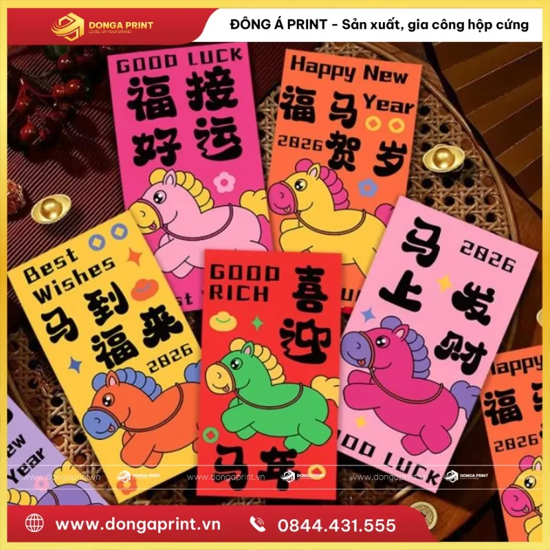 mẫu bao lì xì cute