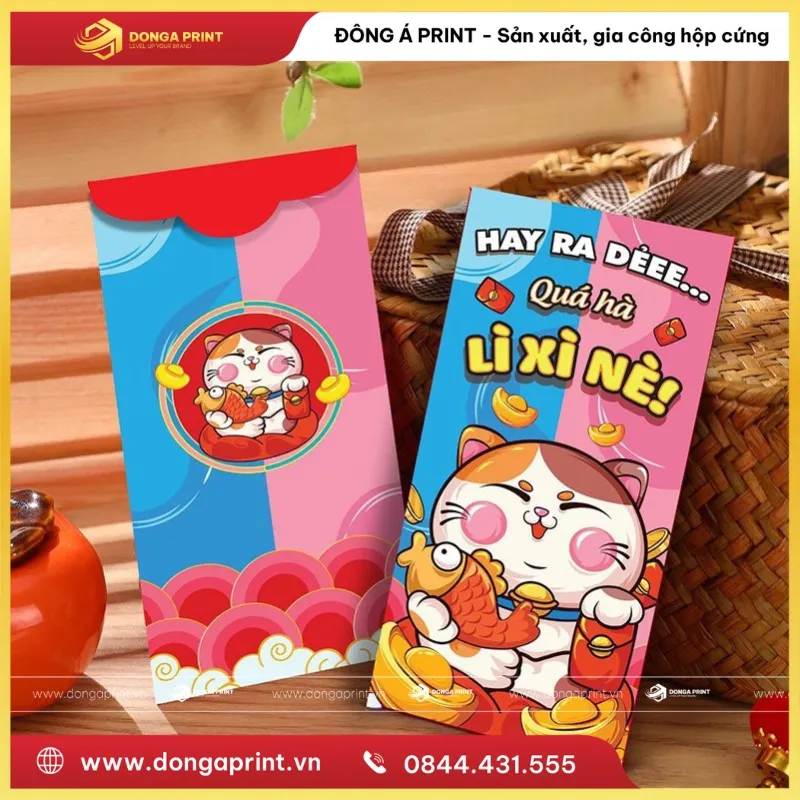 mẫu bao lì xì cute
