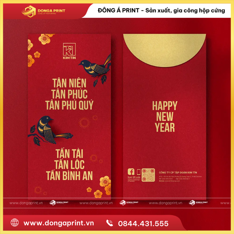 thiết kế bao lì xì