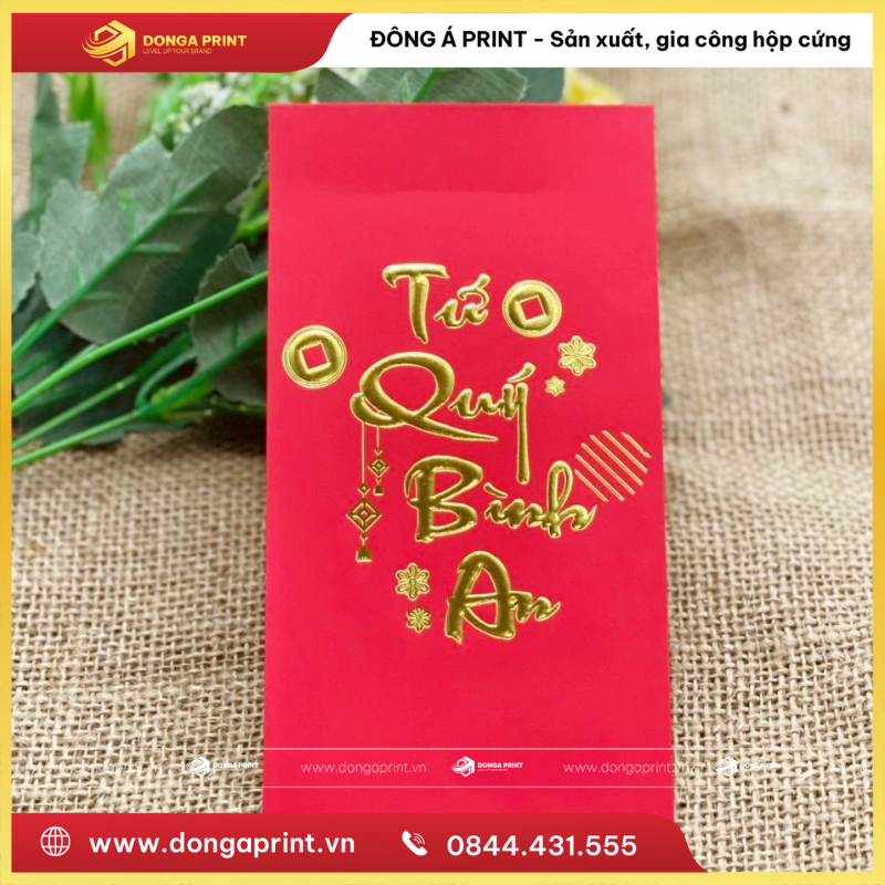 thiết kế bao lì xì