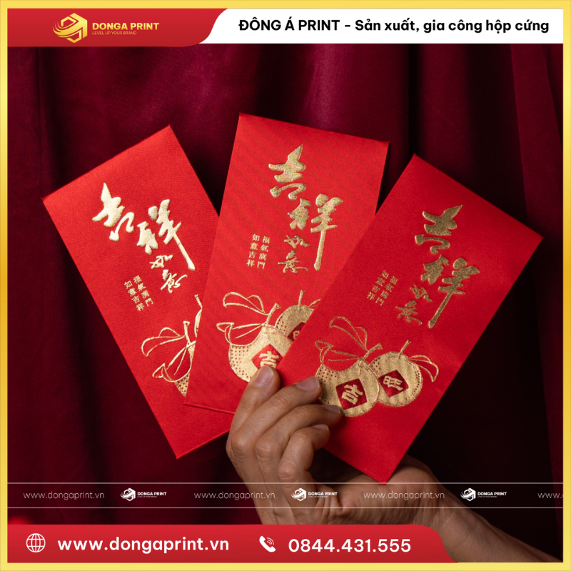 thiết kế bao lì xì