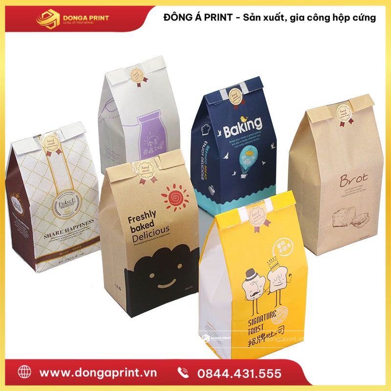 20+ Mẫu Túi Giấy Đựng Bánh Kẹo Đa Dạng Màu Sắc Và Mẫu Mã 17 túi giấy đựng bánh kẹo