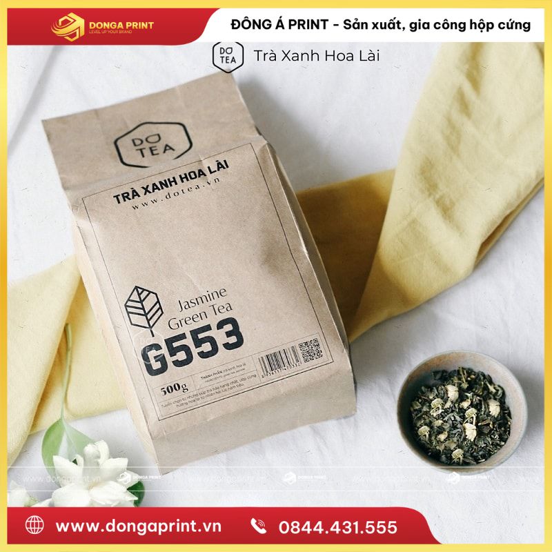 túi giấy đựng trà