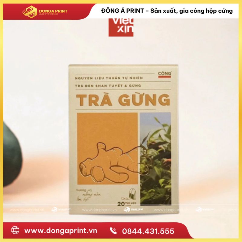 túi giấy đựng trà