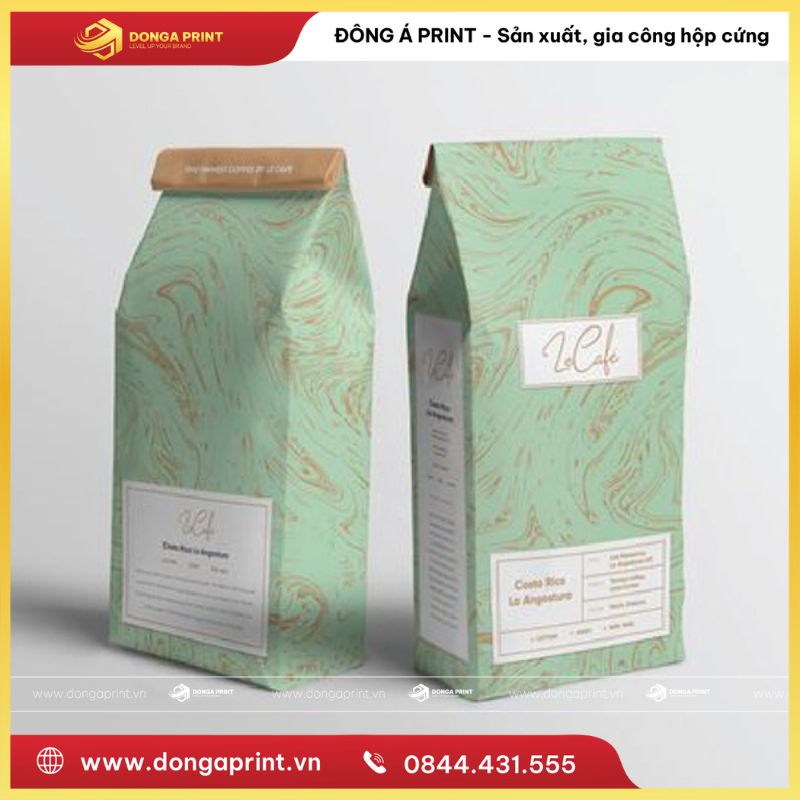 túi giấy đựng trà