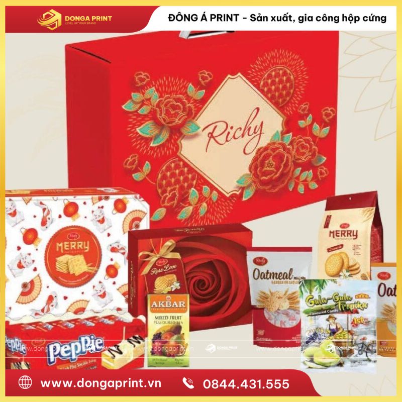 Mẫu Hộp Quà Biếu Tết Sang Trọng, Ý Nghĩa , Giá Cực Tốt 18 hộp quà biếu tết