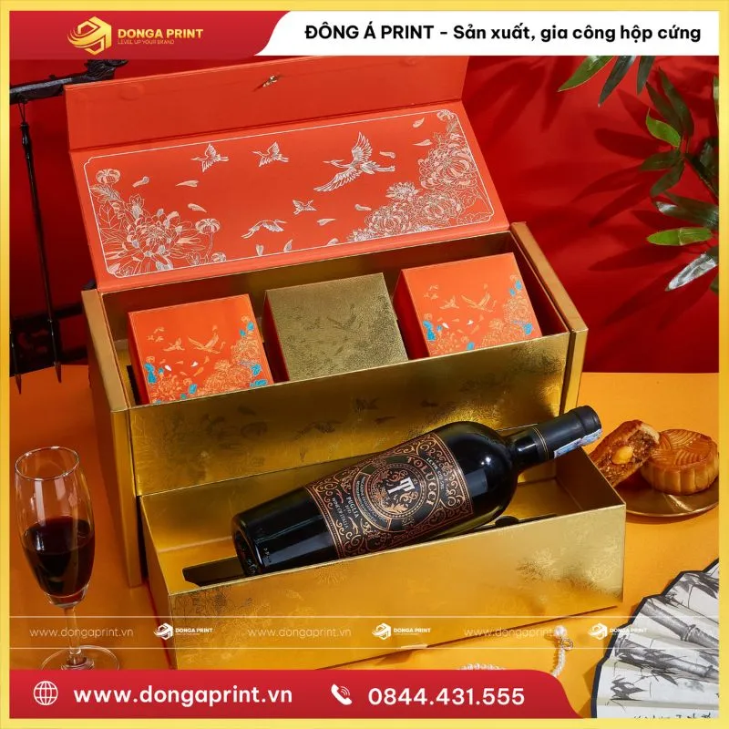 Hộp quà Tết 2 tầng
