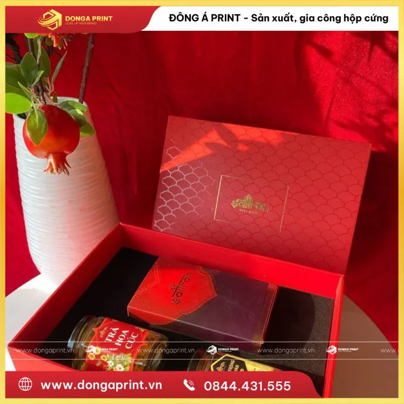 Hộp quà Tết 2 tầng