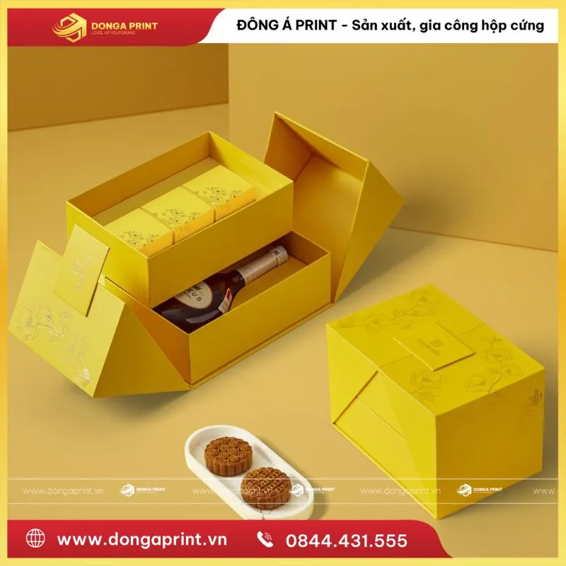 Hộp quà Tết 2 tầng