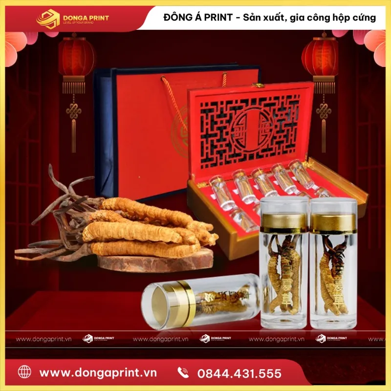 hộp quà Tết đông trùng hạ thảo