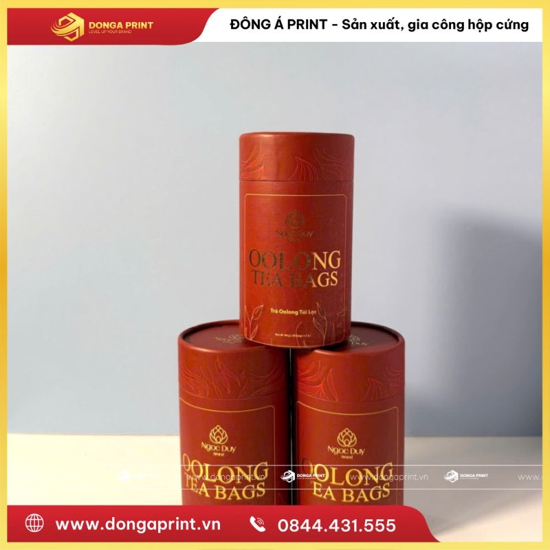 hộp quà tết hình trụ