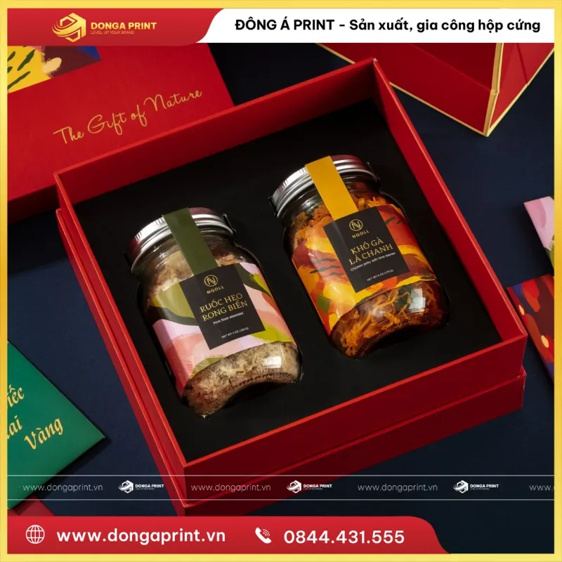 IN HỘP QUÀ TẾT SỨC KHỎE 1 hộp quà Tết sức khỏe