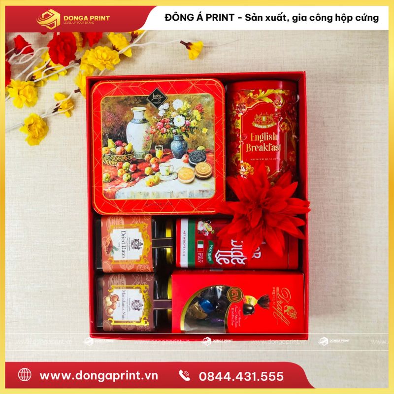 In Hộp Quà Tết Tại Đà Nẵng – Thiết Kế Đẹp, Giá Tốt, Giao Nhanh 10 hộp quà Tết tại Đà Nẵng