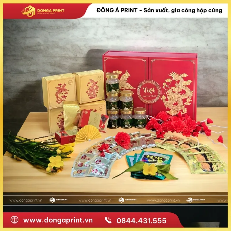 hộp quà Tết tặng khách hàng