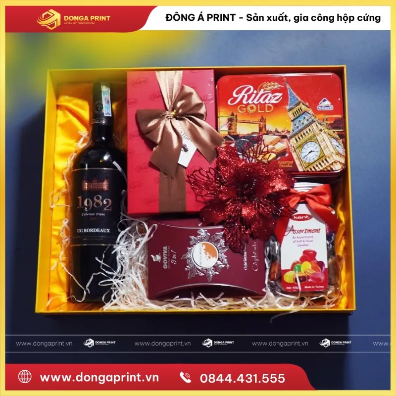 hướng dẫn gấp hộp quà tết