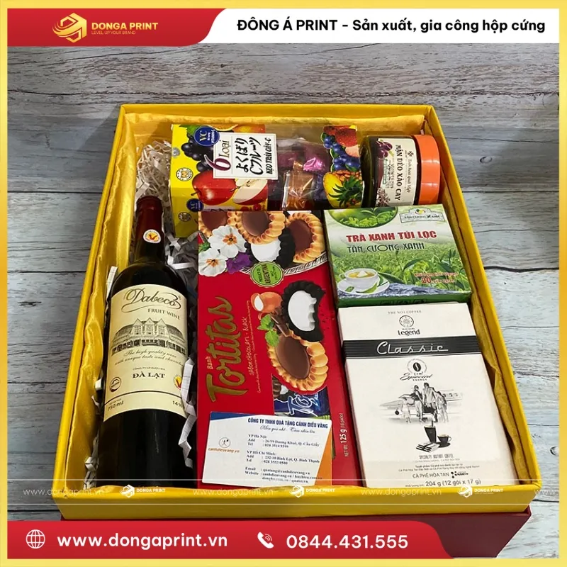 hướng dẫn gấp hộp quà tết