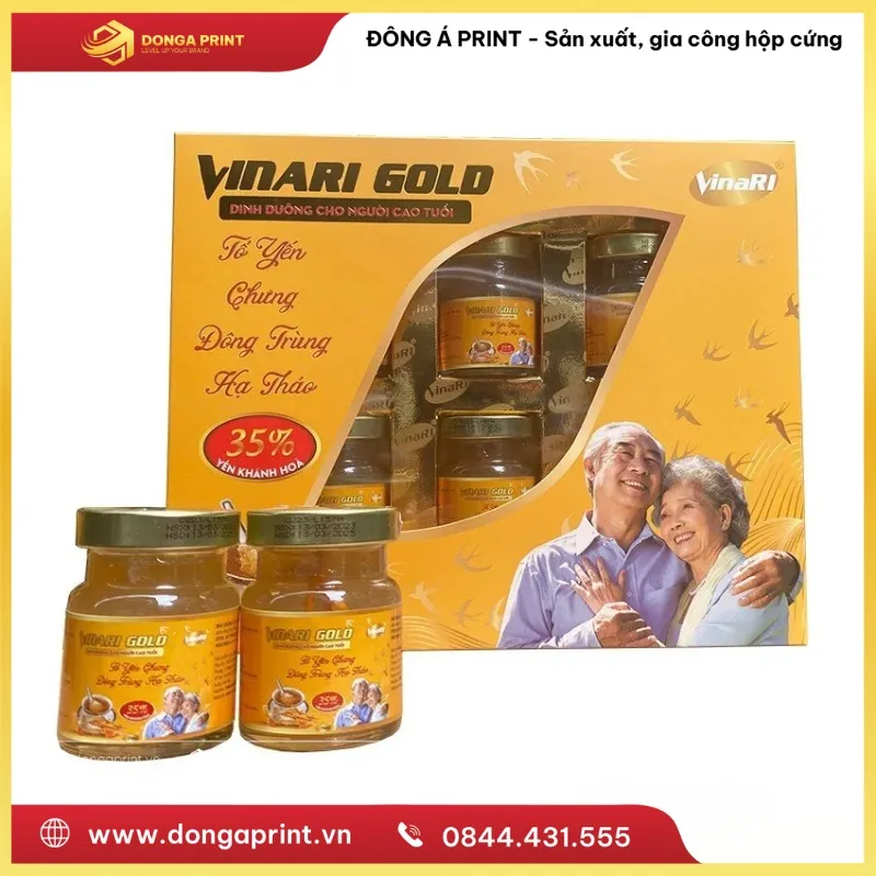Hộp yến nắp kính