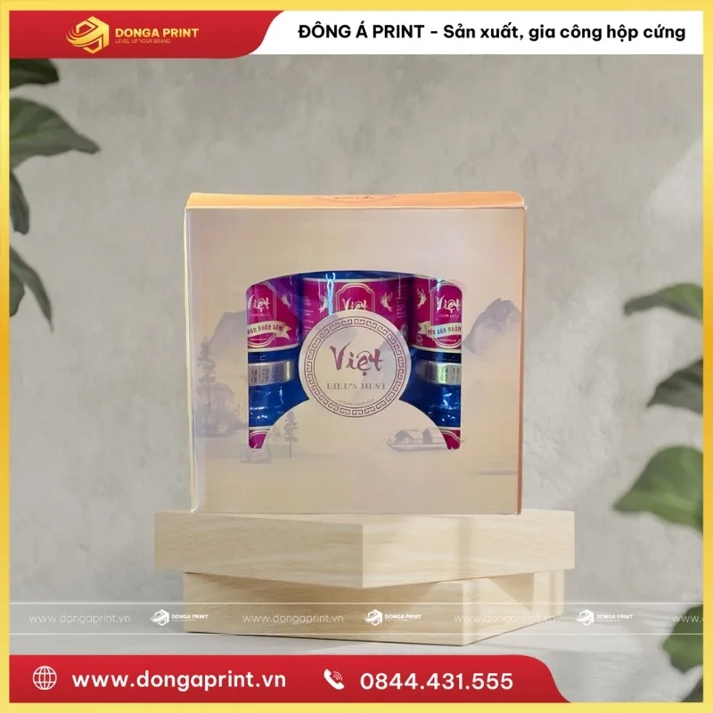 IN HỘP YẾN SÀO 6 HŨ 10 hộp yến sào 6 hũ
