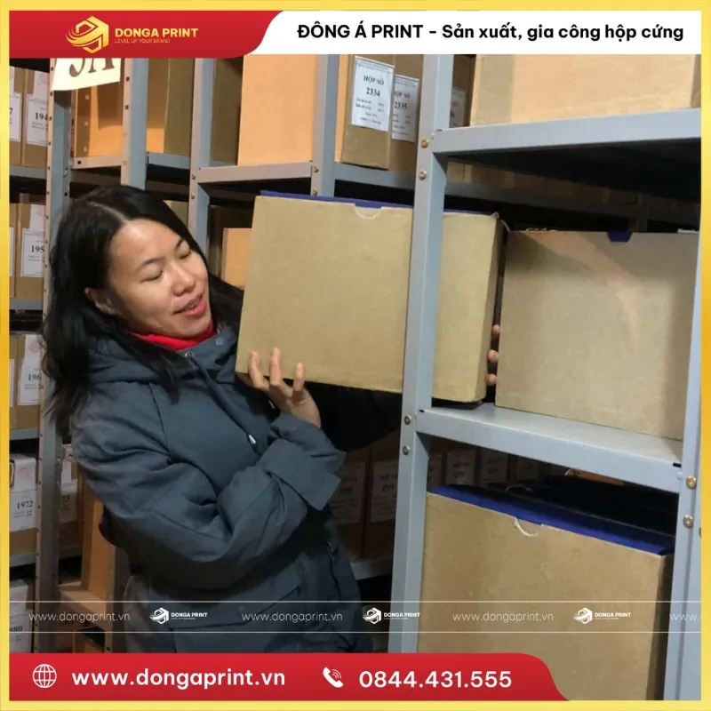 cách bảo quản hộp cứng bọc vải