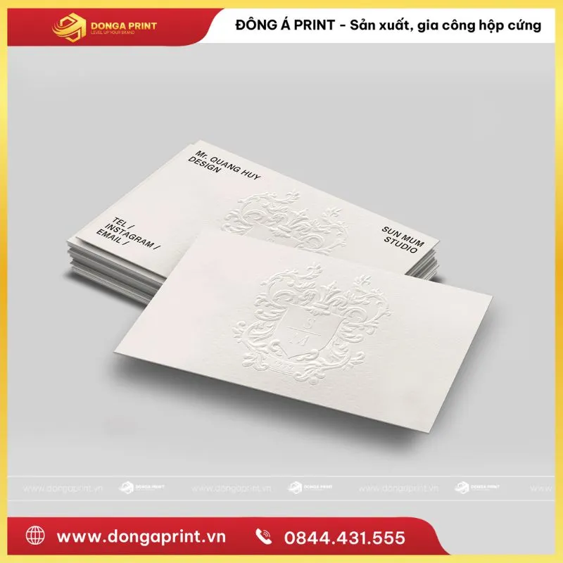 Dập Nổi Là Gì? Quy Trình Và Lưu Ý Khi In Dập Nổi Ấn Phẩm 14 dập nổi