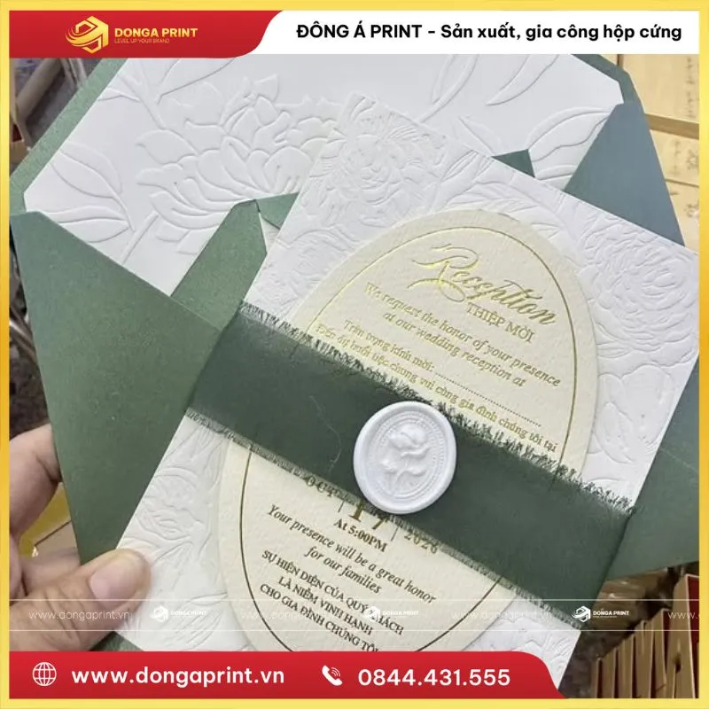 Dập Nổi Là Gì? Quy Trình Và Lưu Ý Khi In Dập Nổi Ấn Phẩm 10 dập nổi