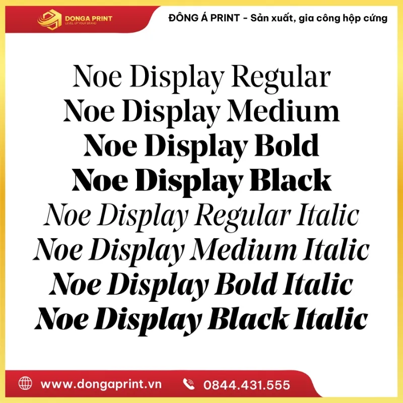 11 Mẫu Font Chữ Cho Bao Bì In Ấn Đẹp Nhất Hiện Nay