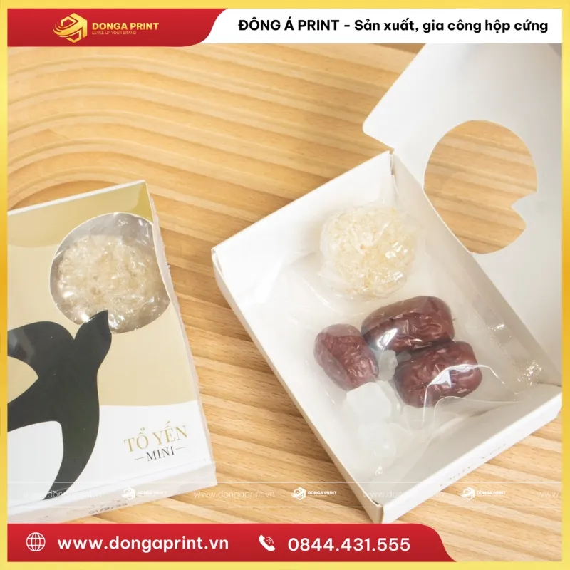 IN HỘP YẾN NHỎ CAO CẤP 3 hộp yến nhỏ