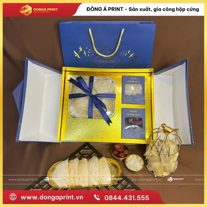 IN HỘP YẾN NHỎ CAO CẤP 5 hộp yến nhỏ