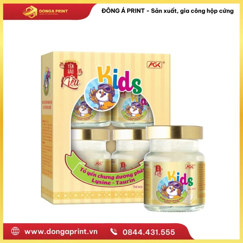 IN HỘP YẾN NHỎ CAO CẤP 1 hộp yến nhỏ