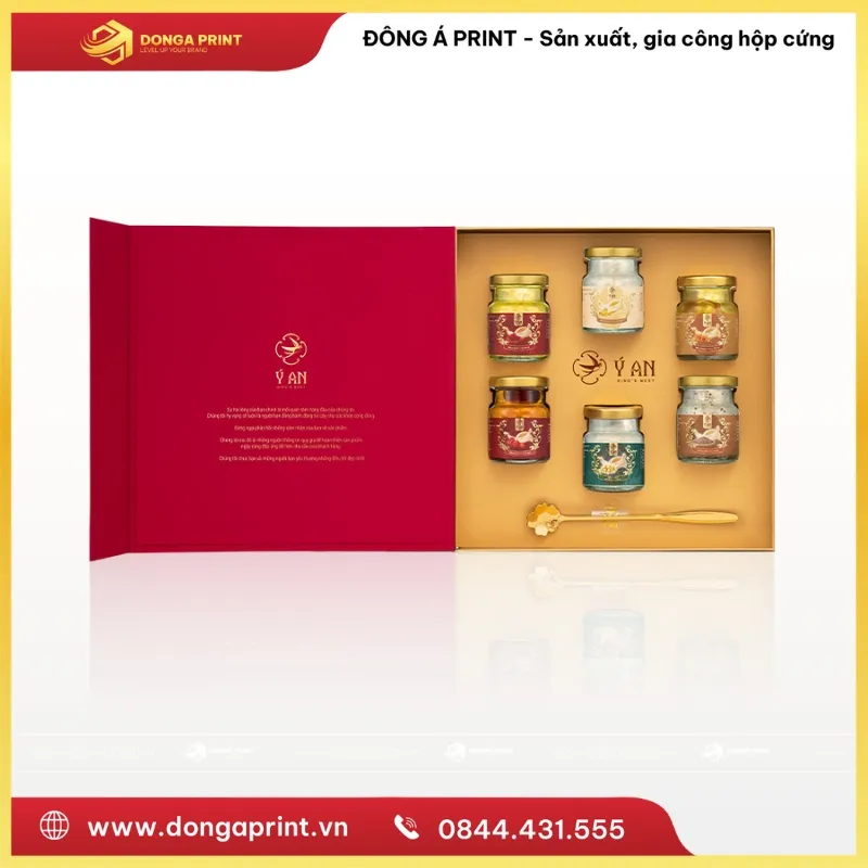 hộp giấy đựng hũ yến