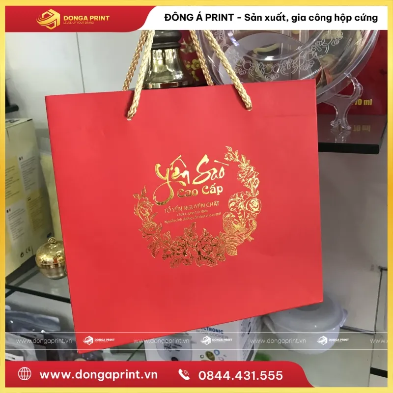 21+ Mẫu Túi Giấy Đựng Yến Sang Trọng, Cao Cấp Nhất Hiện Nay 18 túi giấy đựng yến sào
