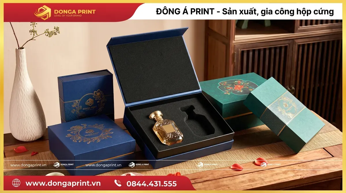 Báo Giá In Hộp Cứng Đựng Nước Hoa Cao Cấp Năm 2026